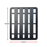 1350x1250mm Aluminum Roof Rack Platform For Space Cab/Extra Cab-RANGER/HILUX/DMAX/BT50